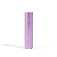 Purple electric lilac Odin vaporizer device for flower and concentrates on a white background