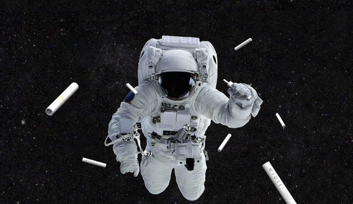 smoking weed in space